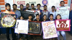 Winners of Collage,Painting, Poster, Slogan of International Women's Day