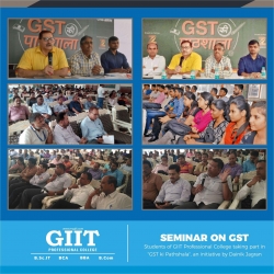 STUDENTS PARTICIPATING IN GST WORKSHOP