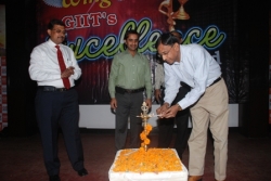 The chief guset inaugurating the function Wings 2011.
