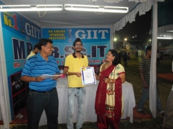 GIIT Team PhotoShoot at Canvas'12 at Gopal Maidan, Bistupur