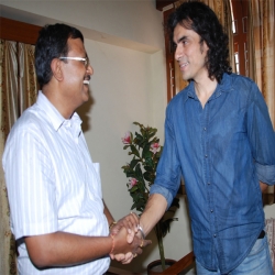 GIIT Director  MR.OM Prakash with Imitiyaz Ali.